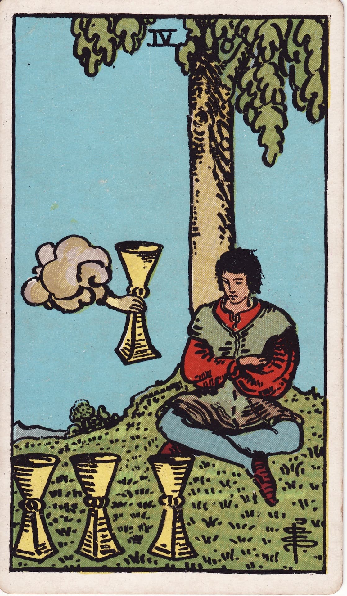 Four of Cups